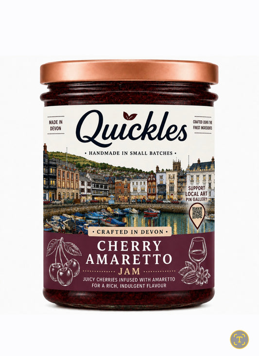 Cherry Amaretto Jam - Quickles
