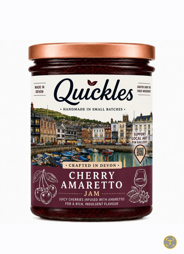 Cherry Amaretto Jam - Quickles